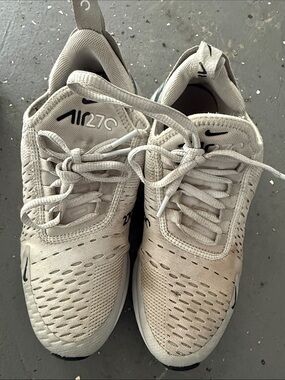 Nike Kids Air270 Sneakers in Light Beige